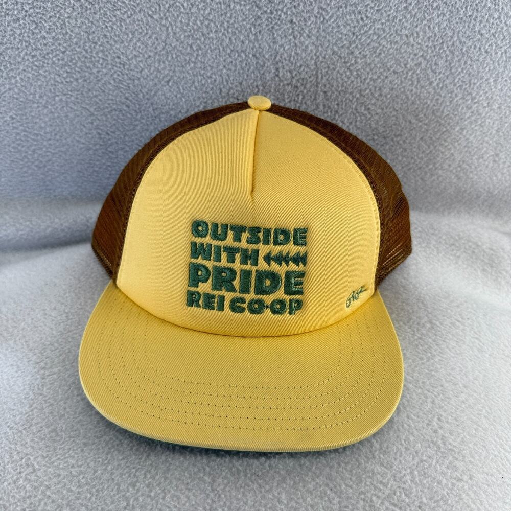 REI Coop Hat Adult OSFA Adjustable Snapback Netplus Mesh Trucker Deadstock NEW - Picture 2 of 9